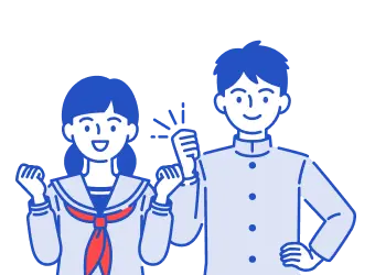 学生のイラスト